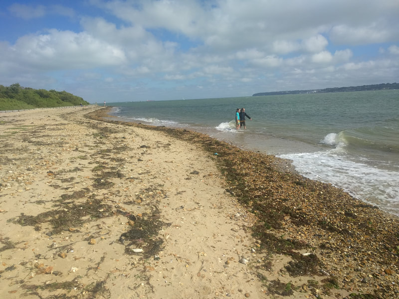 At the seaside